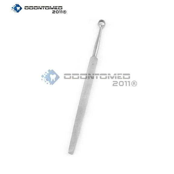 Odontomed2011 Fox Dermal Curette 6mm Instruments Stainless Steel