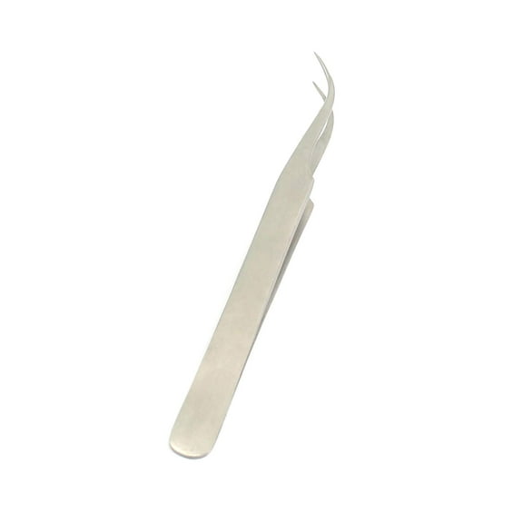 Odontomed2011 Swiss Jeweler Style Forceps - Style 6, Curved, Fine Points, 4 1/2" Odm