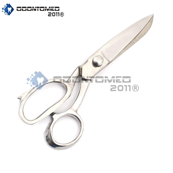 Odontomed2011 Taylor Scissors 8" Fabric Cutting Stainless Steel (Silver) Odm
