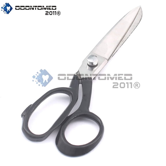Odontomed2011 Taylor's Scissor - Stainless Steel - 7" Black Coated Rings Odm