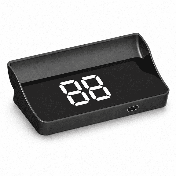Odopus Car Hud - Speed Display Only, MPH | GPS Speedometer Head Up Display for Cars, 10Hz High Refresh Rate Digital Car Speed Display with HD LED Screen, USB Plug & Play Vehicle HUD Speedometer