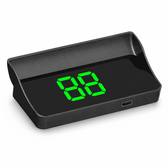 Odopus Car Hud - Speed Display Only, MPH | GPS Speedometer Head Up Display for Cars, 10Hz High Refresh Rate Digital Car Speed Display with HD LED Screen, USB Plug & Play Vehicle HUD Speedometer