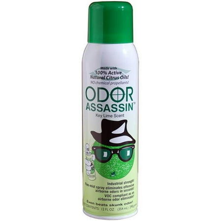 Odor Assassin 12 oz. Air Freshener Fine Mist Spray, Key Lime
