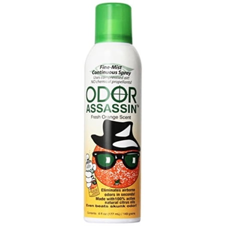 JAY 124947 Odor Assassin, 6 oz, Orange