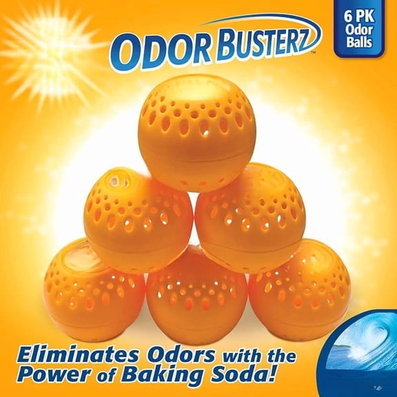 Odor Busterz Balls Air Freshener and Odor Eliminator, 10-Piece - Deodorizer, Carpet Fresh, Odor Remover, Pet Fresh