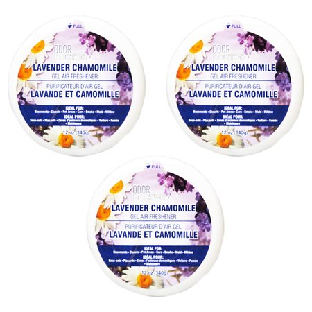 Odor Doctor Gel Air Freshener- Lavender Chamomile (340g) (Pack of 3)
