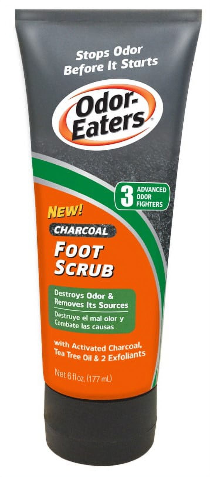OdorEaters Activated Charcoal Foot Scrub, 6 Oz.