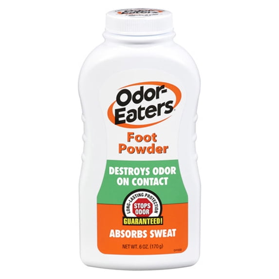 Odor Eaters Foot Powder Deodorant, 6 ounces (Pack of 10)