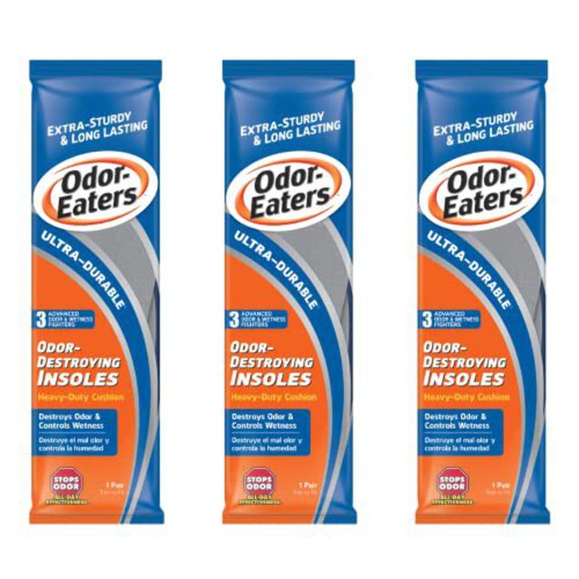 Odor Eaters Ultra Durable, SuperActivated Charcoal, Odor Wetness