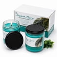 thumbnail image 1 of FPN Odor Eliminating Candle Set, Tropical Breeze, Pack of 2 (12oz) 90-Hour Burn Time | Soy Wax Candles | Neutralizes Pet, Kitchen, & Smoke Odors | Eco-Friendly & Long-Lasting, 1 of 9