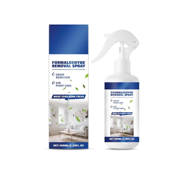 Odor Eliminator Spray Air Purifying Deodorizer Active Amino Liquid For Home Office Daily Use 3.38oz