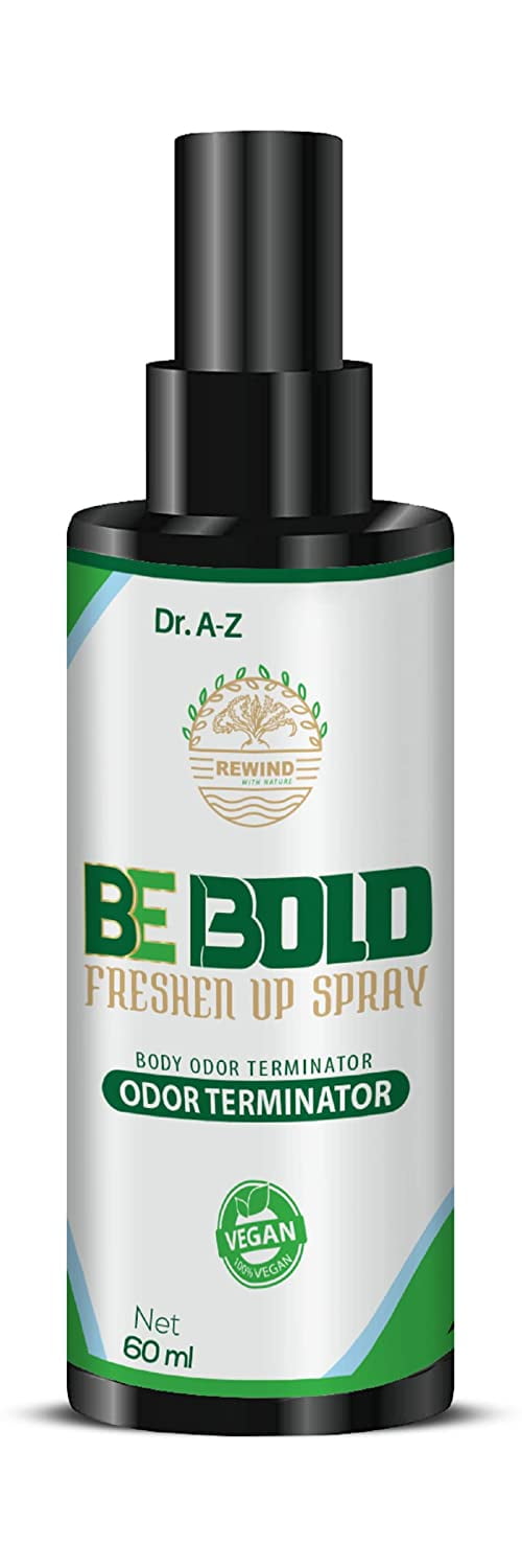 Odor Eliminator Spray, Aluminum Free Deodorant Freshen Up Armpits, Toes, Feet, Groin, Travel