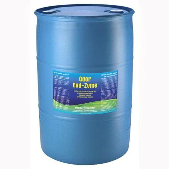 Odor End-Zyme BioStain & Odor Remover, Cleaner, Deodorizer - 55 gallon drum