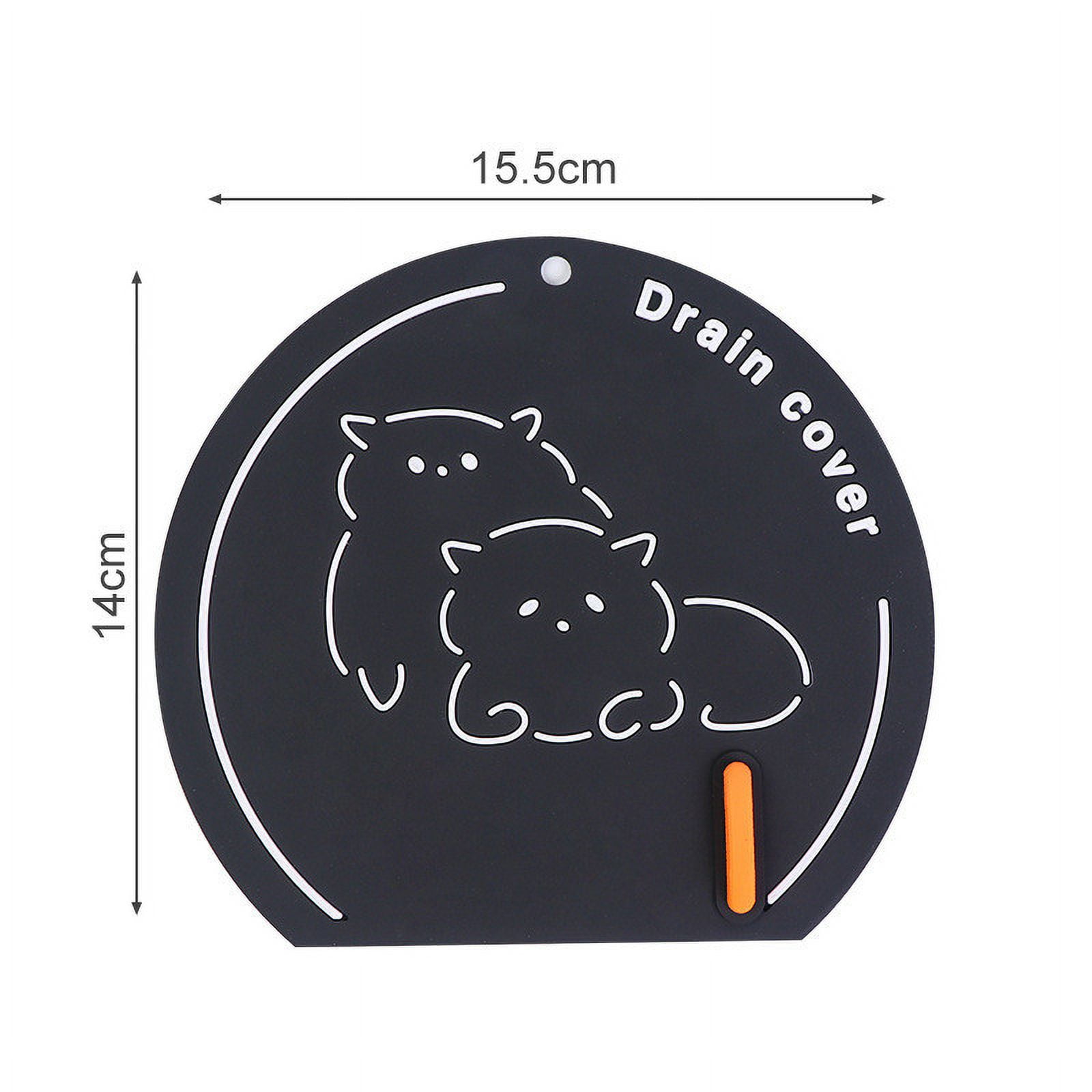 Odor Floor Cover,Bathroom Soft Rubber Odor Insect Proof,Clogging Odor