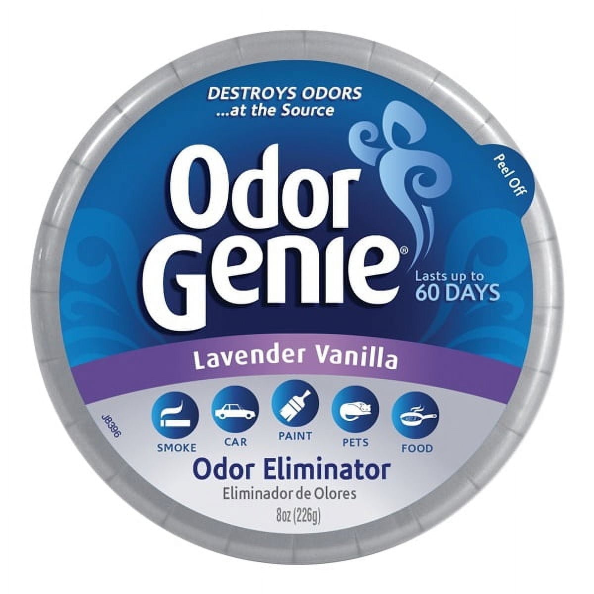 Odor Genie FG69LV Odor Eliminator, Solid, Lavender Vanilla, 8 oz