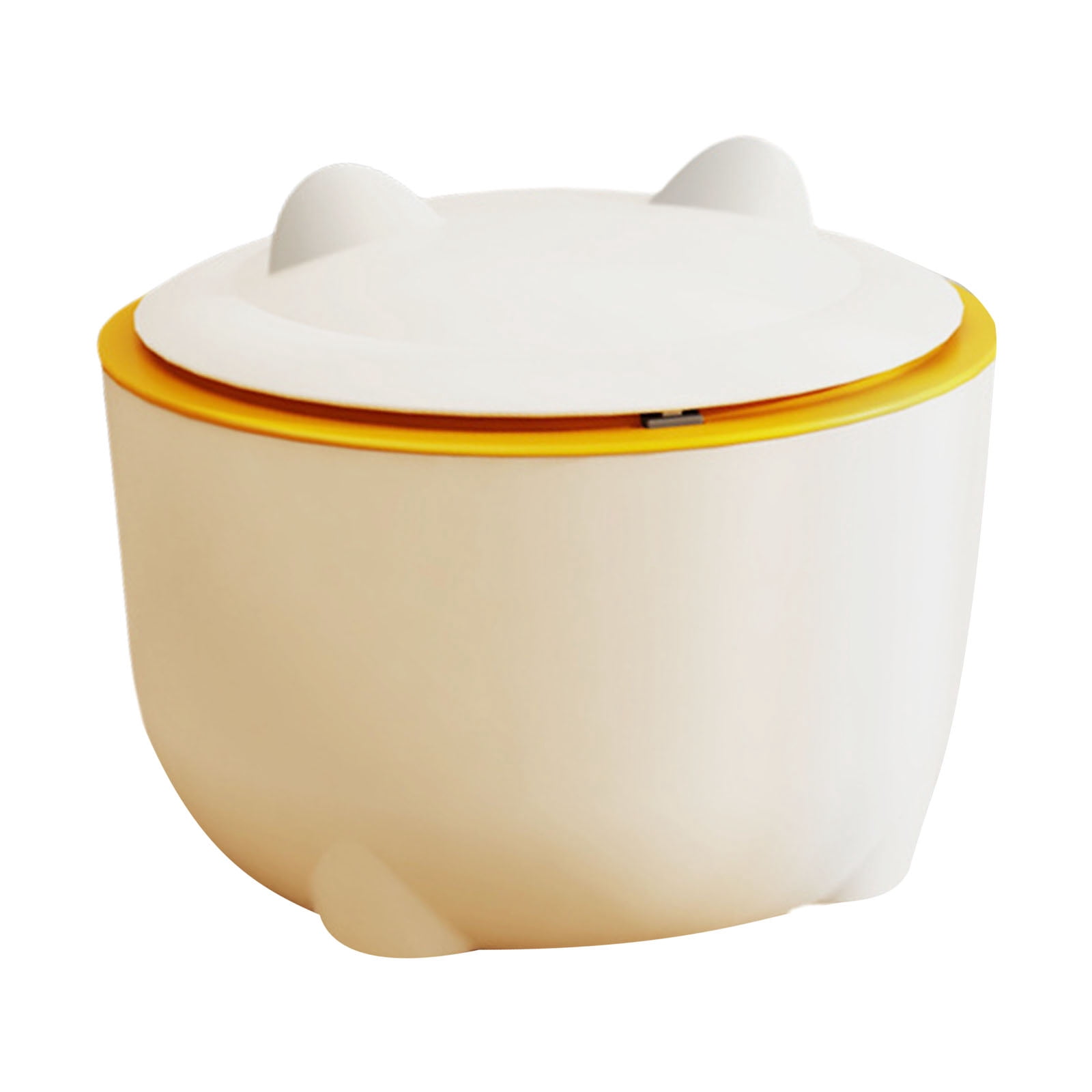Odor Locking Cats Litter Disposal Can with Press Type Lid for Hygienic and Homes Environment Freshed Air Pet Supply