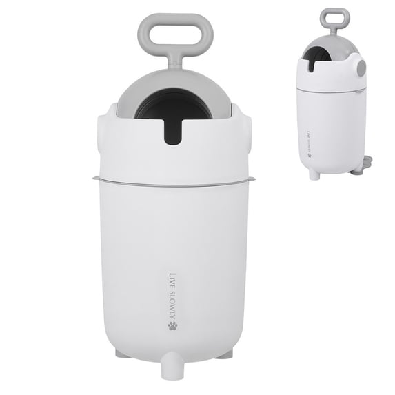 Odor Locking Diaper Pail, Baby Diaper Trash Can, Durable & Odorless 12L Baby Diaper Bin, Refill with Any Bag, Holds Up to 10 Diapers for Home Nursery Room Living Room
