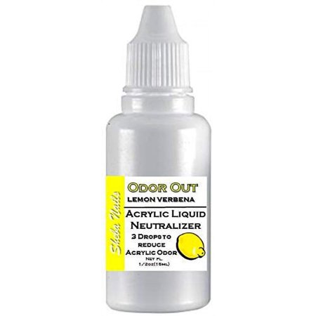 Odor Out Liquid Nuetralizer 1/2oz Lemon Verbena Scent- Minimizes Liquid Monomer Odor