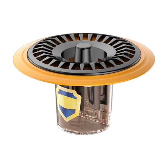 Odor Proof Floor Drain, Floor Drain Cover Shower Plug Drain Backflow Preventer, Suitable for Bathroom Kitchen Tubes Black