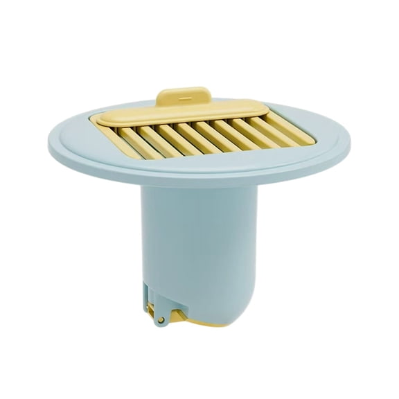 Odor Proof Floor Drain with Auto-Close Sewer Strainer, Trap Seal Sewer Core Drainage Insert for Bathroom, Kitchen, Indoor Home Household Restroom