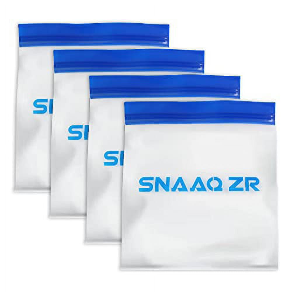 Odor Proof Storage Bags 9" x 10", Reusable DoubleTracked Zip Closure