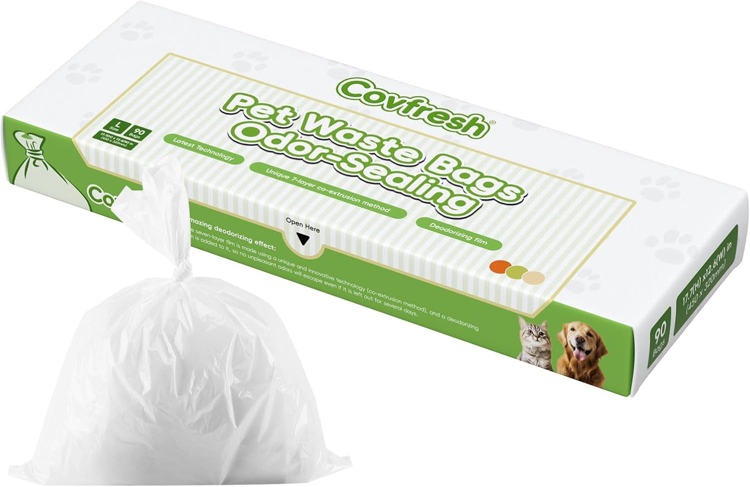 Illustration of Dog Smells Like A Smelly Trash Bag