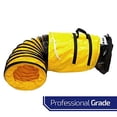 thumbnail image 1 of OdorStop Flexible Duct in Various Sizes and Lengths with Connecting Belt (24"x25' (Belt)), 1 of 4