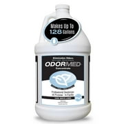 Odorcide Odor Eliminator Concentrate Cool White Linen 1 Gallon   Pet Odor Eliminator for Strong Odor on Floors, Walls, Cages & More   All-Purpose Carpet Deodorizer OMED-WL