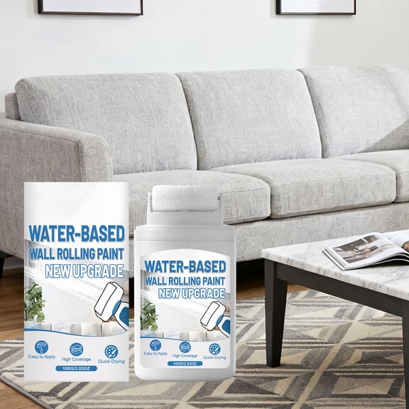 Odorless Indoor WallWater-Based High Coverage White Matte Finish • Roller Application • Strong Adhesion Washable Stain-Resistant Breathable Coating