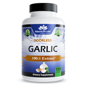 Odorless Pure Garlic 3000 Mg per serving 150 Soft Gels
