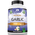 thumbnail image 1 of Odorless Pure Garlic 3000 Mg per serving 150 Soft Gels, 1 of 5