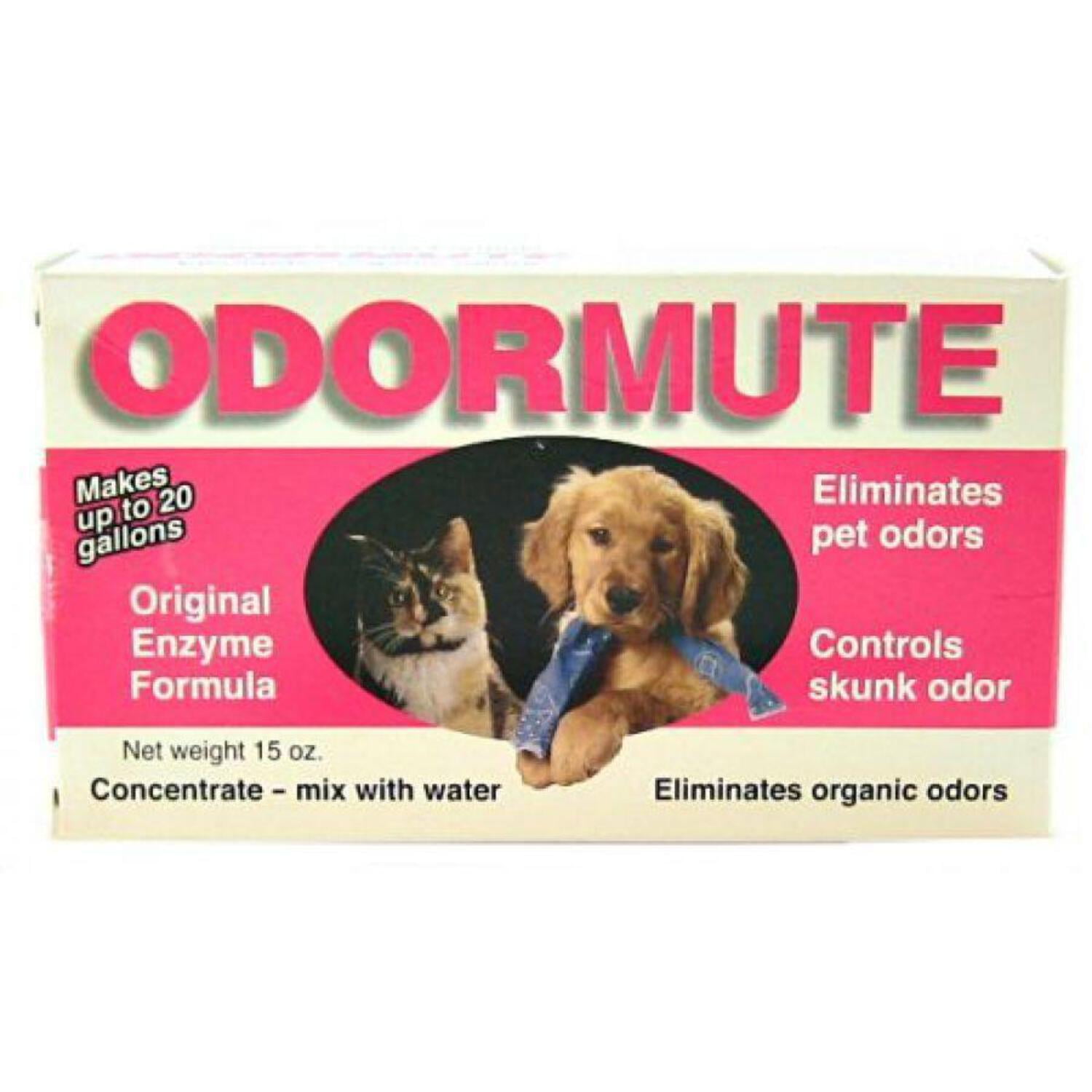 Odormute NonPoisonous Pet Odor Eliminator Original Enzime Formula 3 oz