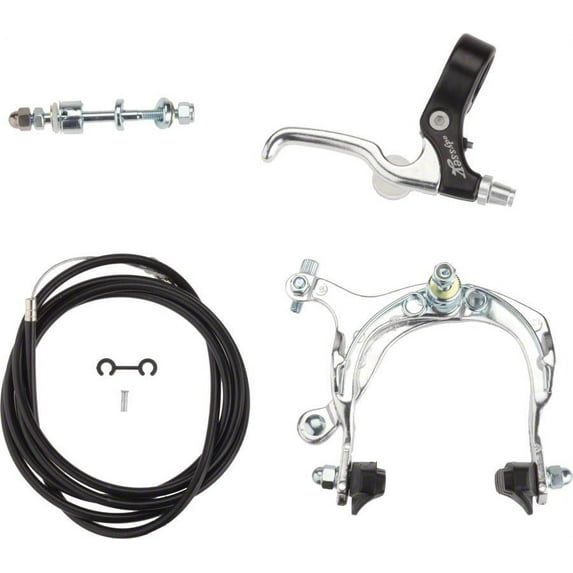 Odyssey 1999 Caliper Brake and Lever Set Silver Includes Cable 66-90mm Reach