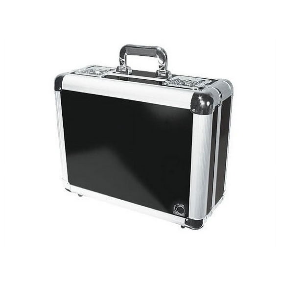 Odyssey 300-Capacity Krom Series DJ Cd Storage Case, Black