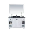 thumbnail image 1 of Odyssey - 48 - White Cabinet + Black Wood Counter, 1 of 2