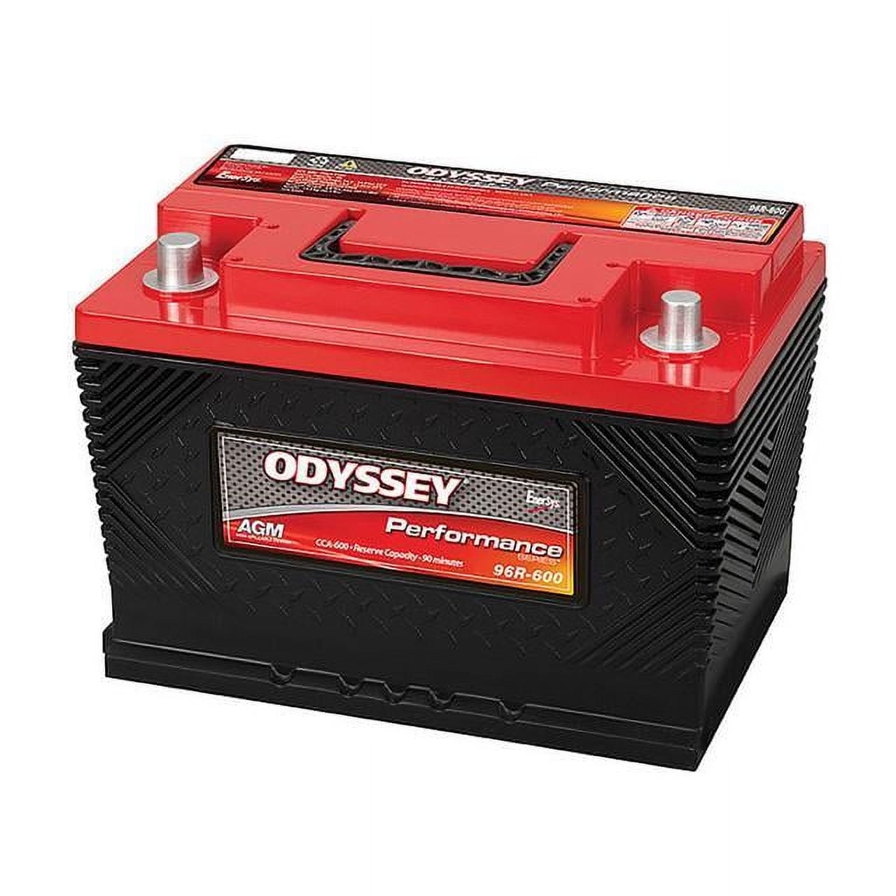 Odyssey AGM 12 Volt Automotive Battery Group Size 41, 600 CCA Top Post