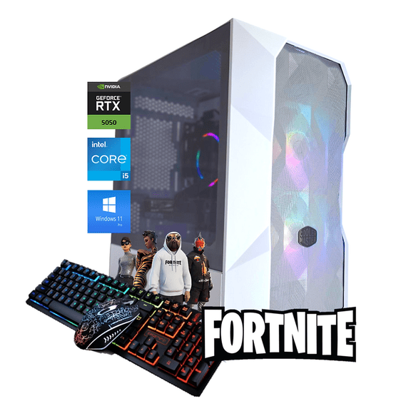 Odyssey Artemis II Custom Gaming PC, RGB LED Fans, Intel Core i5-10400F upto 4.3GHz, 16GB DDR4 RAM, 1TB SSD, Wi-Fi BT, RTX 5050, Windows 11 Pro Keyboard & Mouse