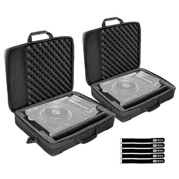 Odyssey BMSCDJ3000DLX Pioneer CDJ-3000 EVA Molded Bags Duo Package