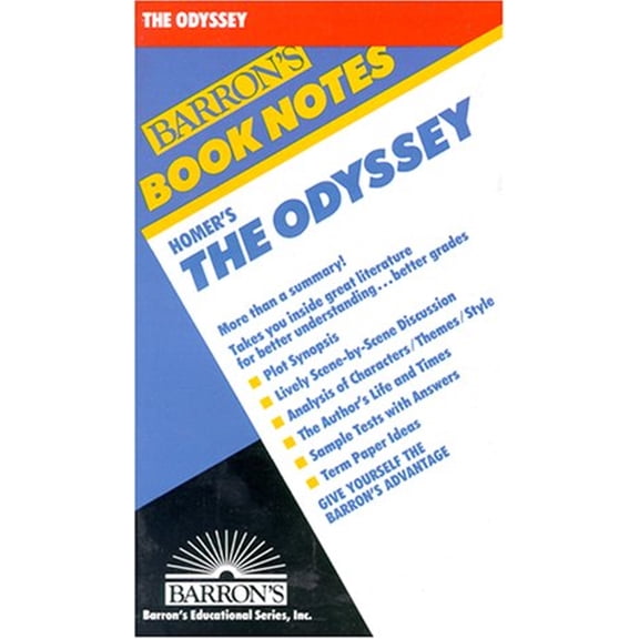Pre-Owned Homer's The Odyssey (Barron's Book Notes) (Paperback) 0812034295 9780812034295