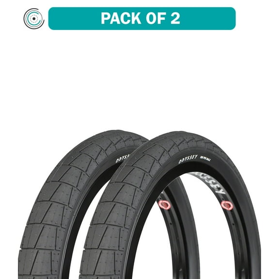 Odyssey Broc Tire - 20 x 2.4, Clincher, Wire, Black