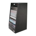 thumbnail image 1 of Odyssey Cases CRS24W New Carpeted 24 Space Studio Slant Black Rack With Wheels, 1 of 1
