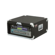 Odyssey Cases CRP04 New Pro 4 Space Carpeted Crp Series Plywood Amp Rack Case
