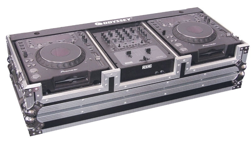 Odyssey Cases FZ10CDJW Flight Zone Ata DJ Cd Player Mixer Coffin Case New Return