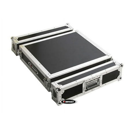 Odyssey Cases FZAR2 New Heavy Duty 2 Space Amplifier Ata Flight Amp Rack Case