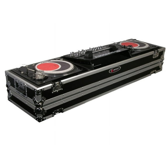 Odyssey Cases FZDJ19W New DJ Coffin For 19" DJ Mixer & Two 1200 Style Turntables