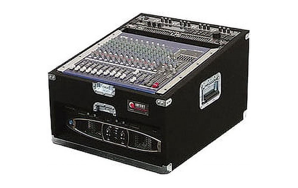 Odyssey Cases PRO133 New Carpeted Compact Combo Rack / Case W/ Detachable Lid