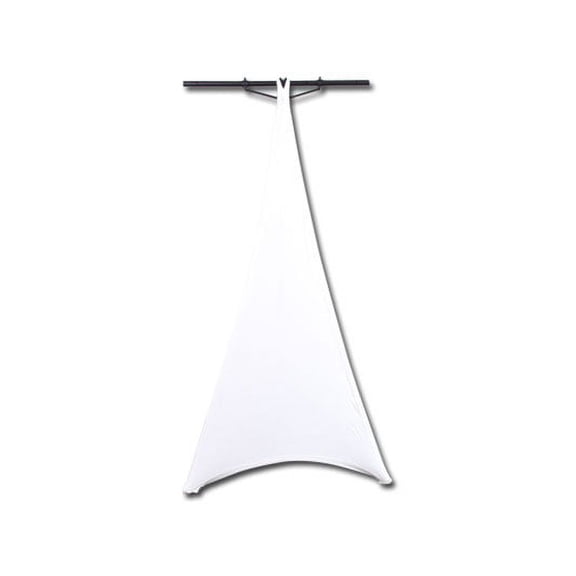 Odyssey Cases SPATRI5-WHT 84" X 120" White Triangular Designer Stretch Scrim