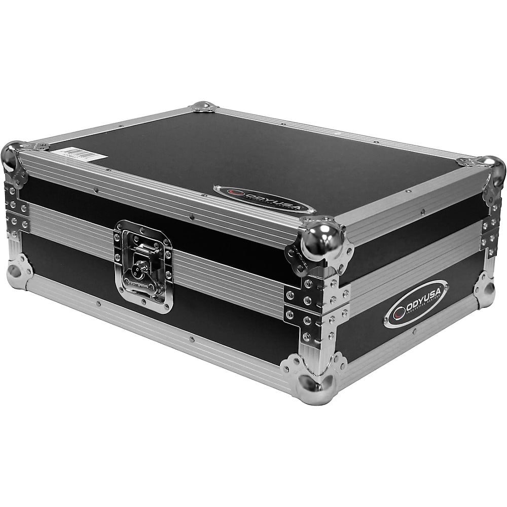 Odyssey FZ12MIXXD Universal 12″ Format DJ Mixer Flight Case with Extra Deep Rear Cable Compartment