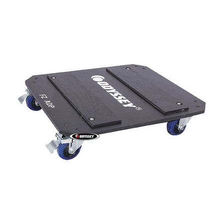 DOLLY PLATE (4) 3.5" SWIVEL CASTERS WITH 2 FRONT BRAKES, 20.5" x 24" FOR 'FZAR' SERIES