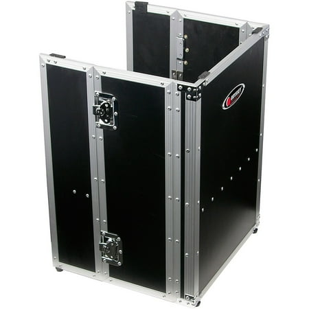 BLACK LABEL UNIVERSAL 10" FORMAT DJ MIXER LOW PROFILE (1-TIER) GLIDE STYLE CASE